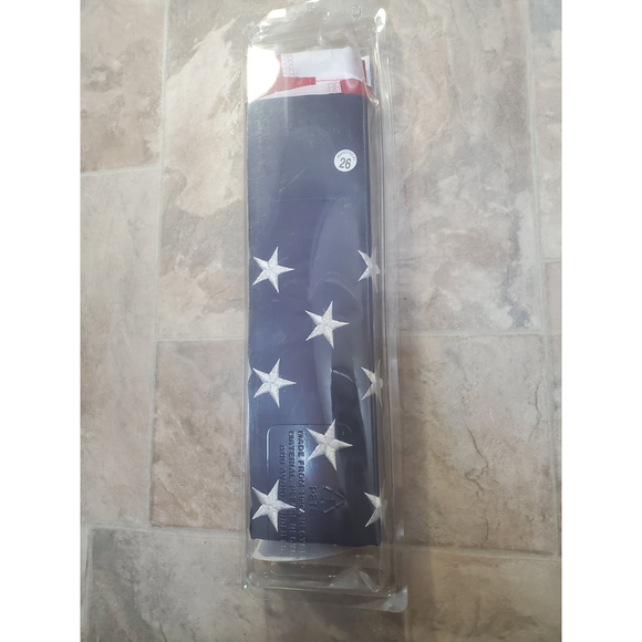 American Flag Pole Made in USA Nylon Weather Proof Valley Forge Large 2X4 - Picture 2 of 2